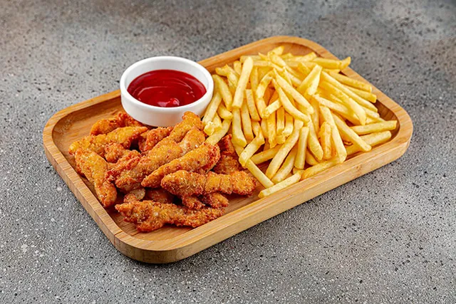 Nuggets cu cartofi pai